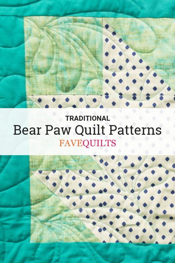 8 Easy Bear Paw Quilt Patterns