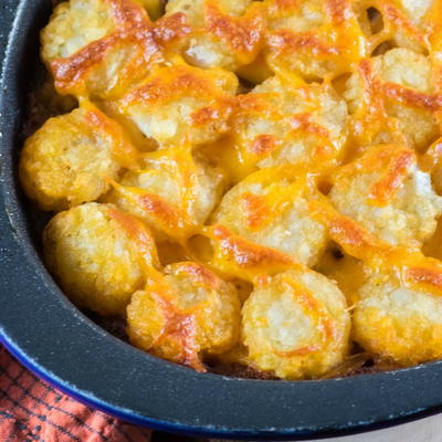 Tater Tot Sloppy Joe Casserole