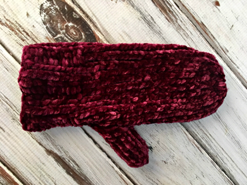 Velvet Mittens Allfreeknitting Com Velvet Mittens Allfreeknitting Com