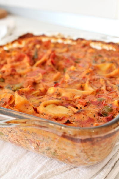 Baked Tortellini Casserole