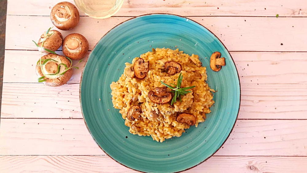 Quick and Easy Mushroom Risotto | RecipeLion.com