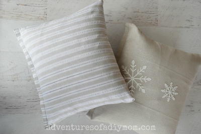 Easy DIY Pillow Covers