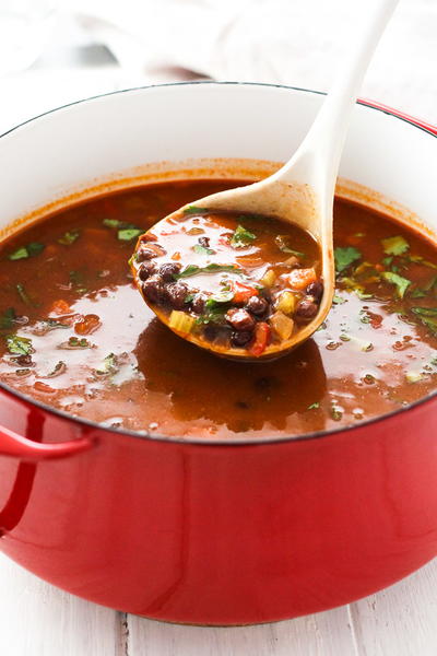 Canned Black Bean Soup