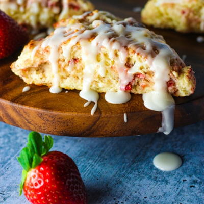 Strawberry Scones