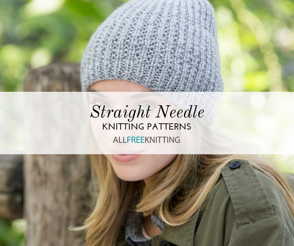 26 Straight Needle Knitting Patterns You Need