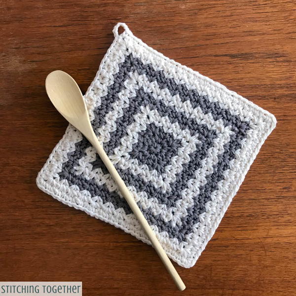 Country Crochet Hot Pad