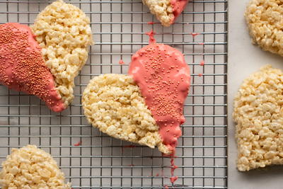 "Be My Valentine" Rice Krispie Treats