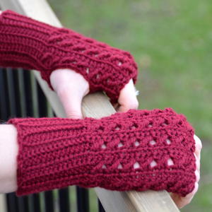 The Winter Silk Mitts