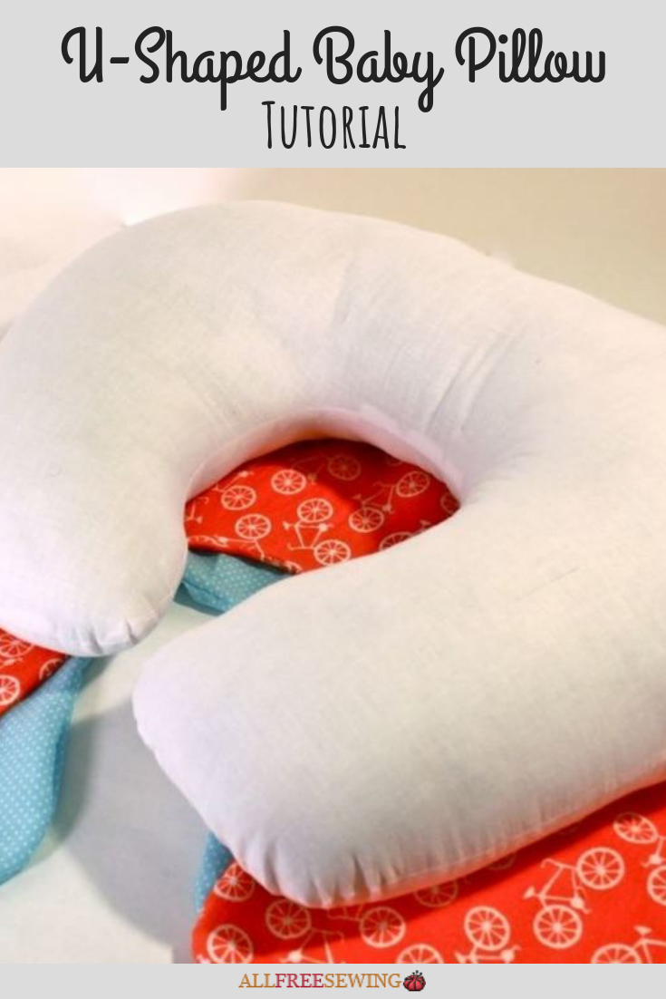 U Shaped Baby Pillow Tutorial AllFreeSewing