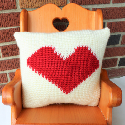 Heart Pillow - Double Sided