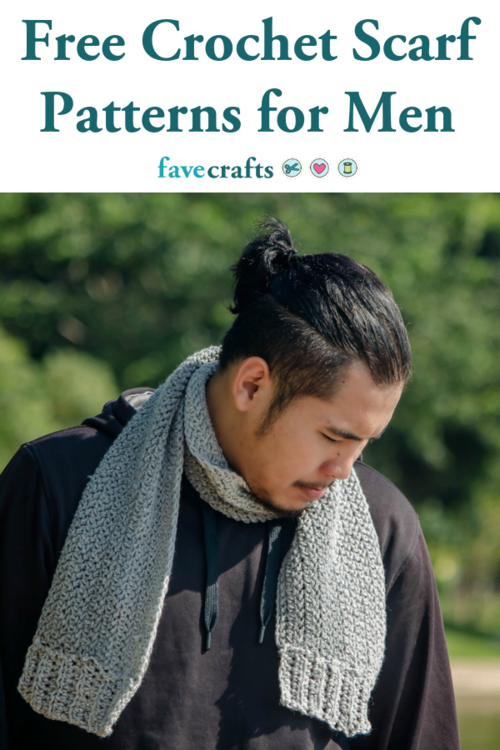 Crochet Scarf Patterns Men will Love