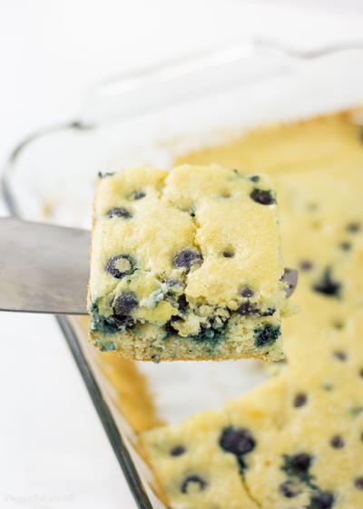 Blueberry Pancake Casserole for a Crowd