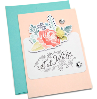 Floral Get Well Card