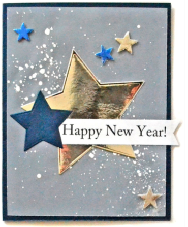 Sparkling New Years Card