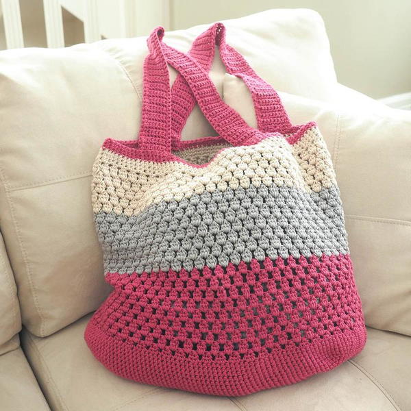 Hexagon Granny Square Bag Pattern - Briana K Designs