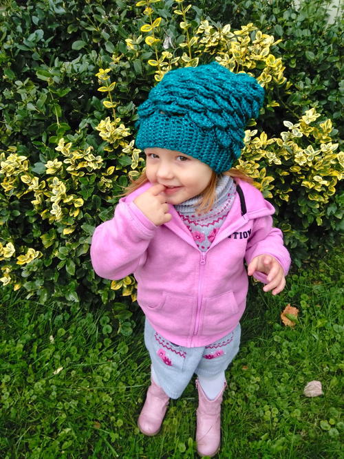 Mermaid Slouchy Hat for Kids