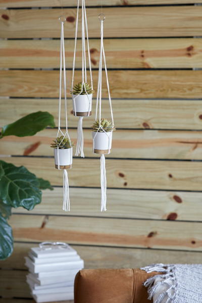 How to Make a Simple Macrame Plant Hanger