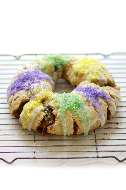 New Orleans Gluten-Free King Cake (Vegan, Allergy-Free)
