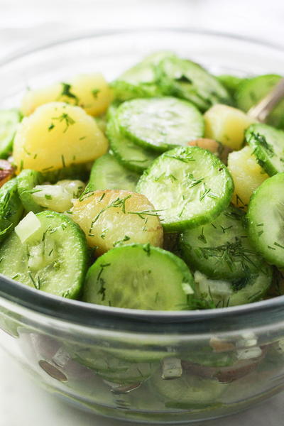 Potato and Cucumber Salad