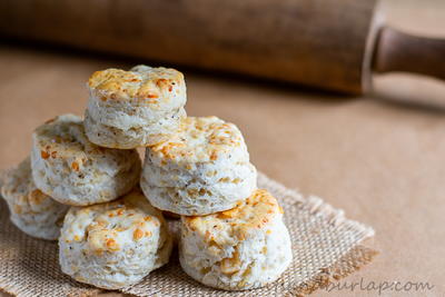 Asiago Cheese & Black Pepper Biscuits