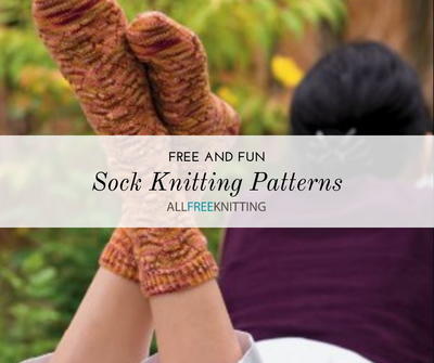 21 Free Sock Knitting Patterns