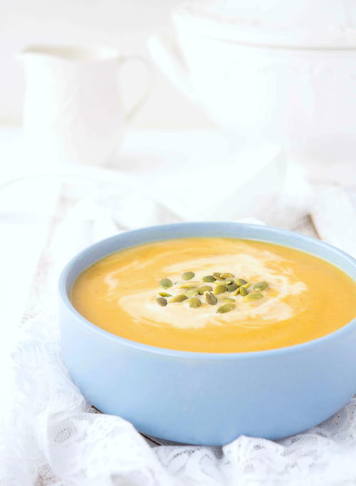 Instant Pot Curried Butternut Squash Soup