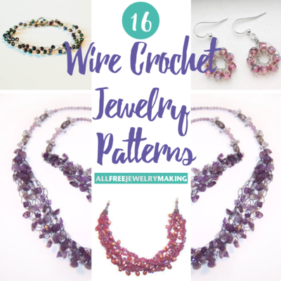 16 Free Wire Crochet Jewelry Patterns