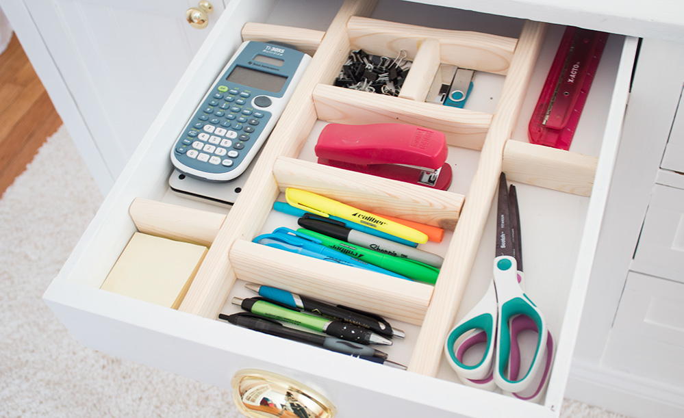 Easy DIY Drawer Organizer | DIYIdeaCenter.com