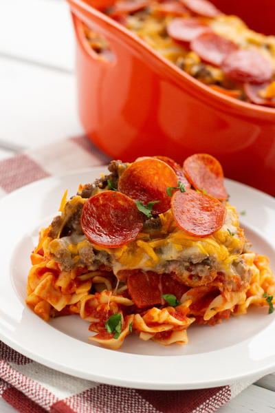 Mama's Pizza Casserole