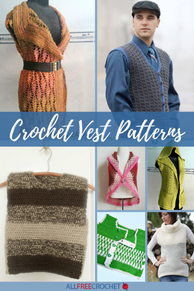 48 Crochet Vest Patterns Allfreecrochet Com