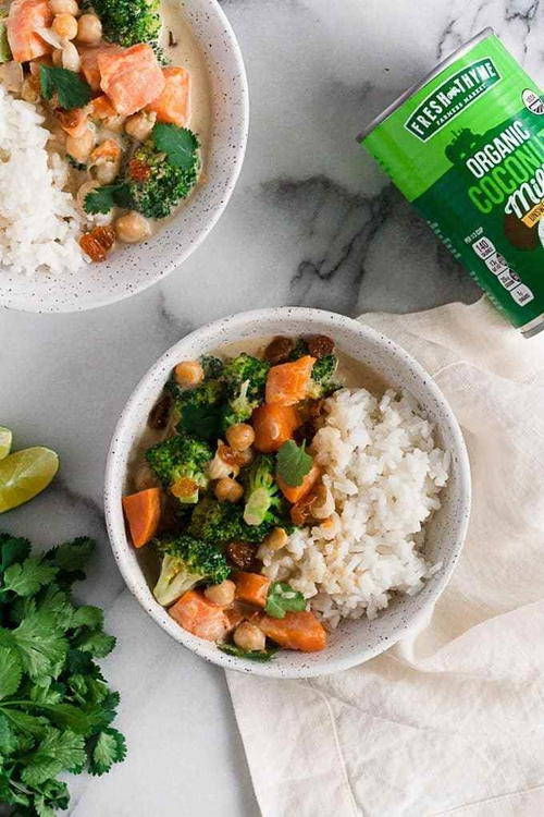 10 Ingredient Vegetarian Green Curry