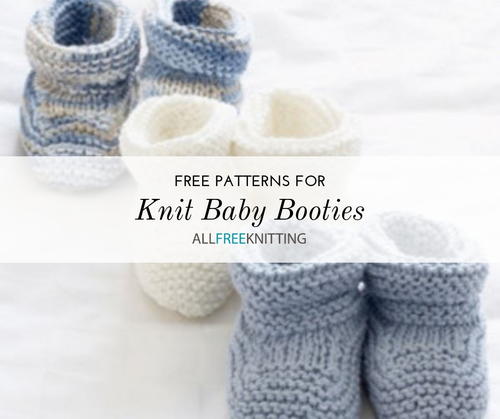 bernat baby booties