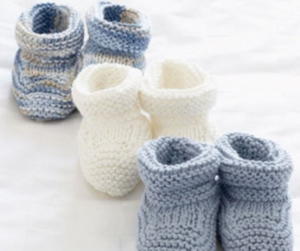 baby knit shoes
