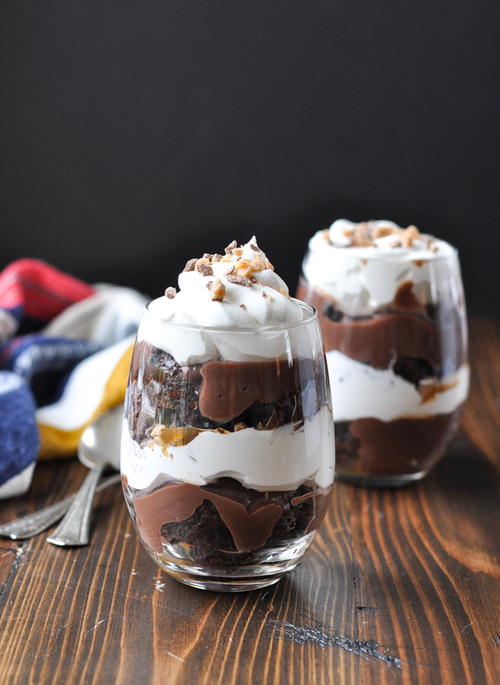 Easy Chocolate Trifle | TheBestDessertRecipes.com