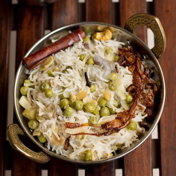 Barley and Mushroom Pulav