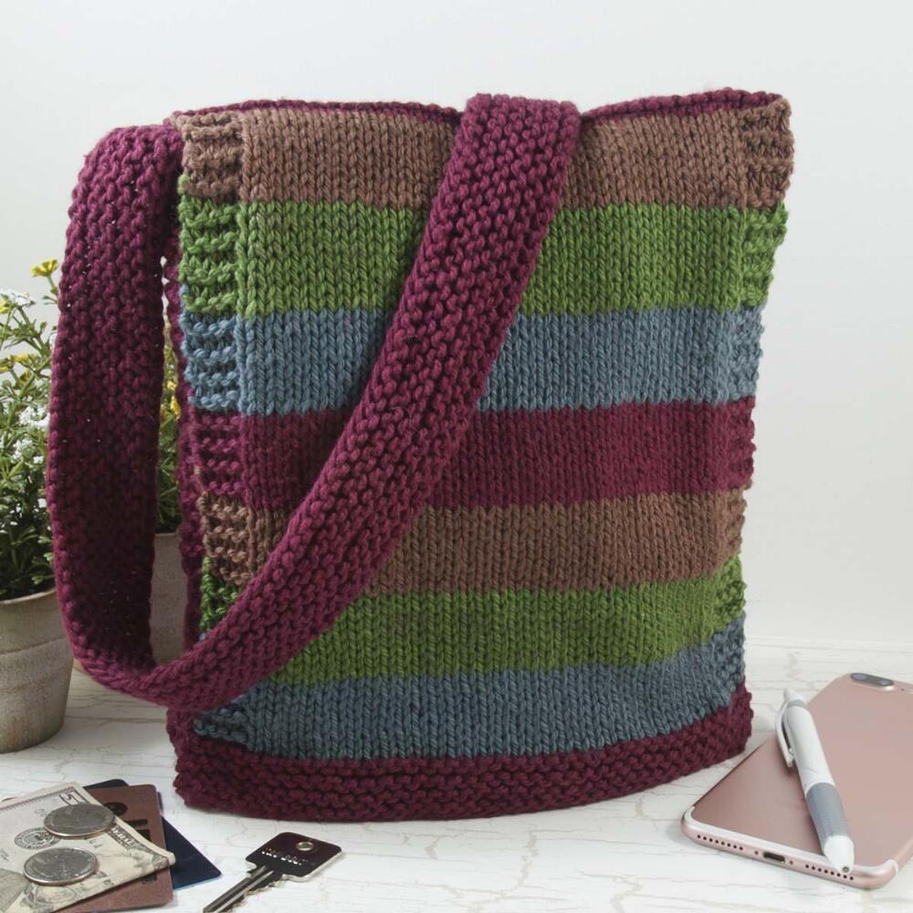 Knit Lotus Bag Free Knitting Pattern Knitting Pattern C0B
