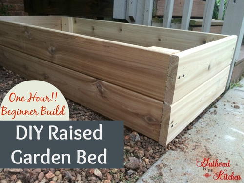 DIY Raised Garden Bed Beginner Level