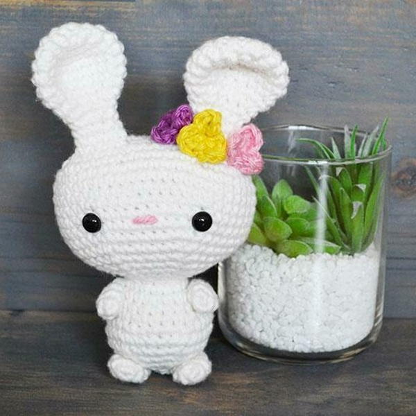 Belle The Bunny Amigurumi Crochet Pattern