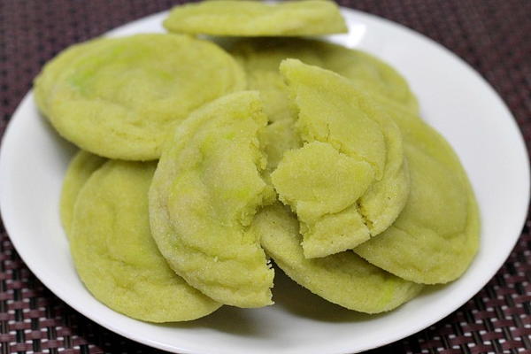 Lime Sugar Cookies 