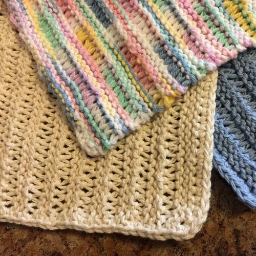 Beginner Knit Dishcloths for 2022 | AllFreeKnitting.com