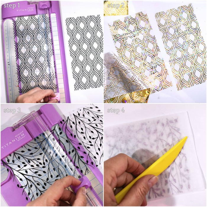 Gold Foil Be Transformed Butterfly Note Cards main image 1