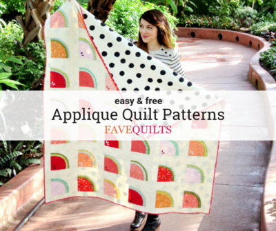 26 Free Applique Quilt Patterns