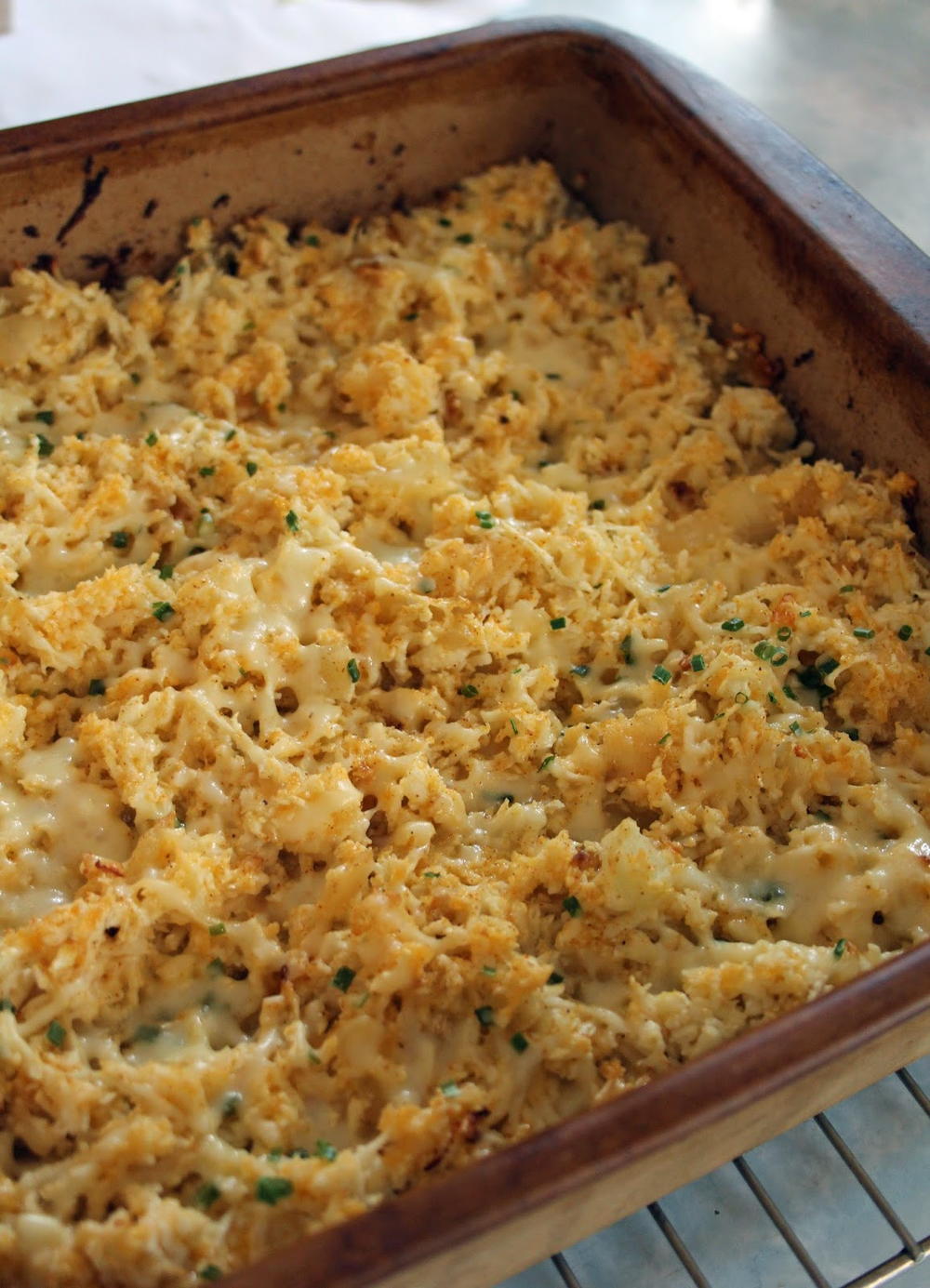 Cauliflower "Hash Brown" Casserole
