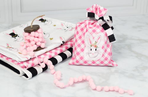 Bunny Gift Bag Sewing Tutorial