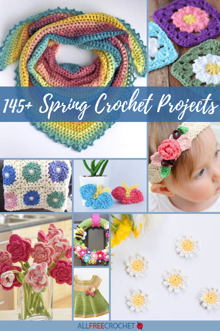 145+ Spring Crochet Projects | AllFreeCrochet.com