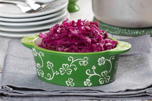 Sweet and Sour Red Cabbage MrFood.com