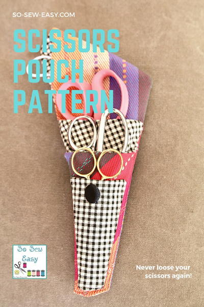Sew A Scissors Pouch Pattern