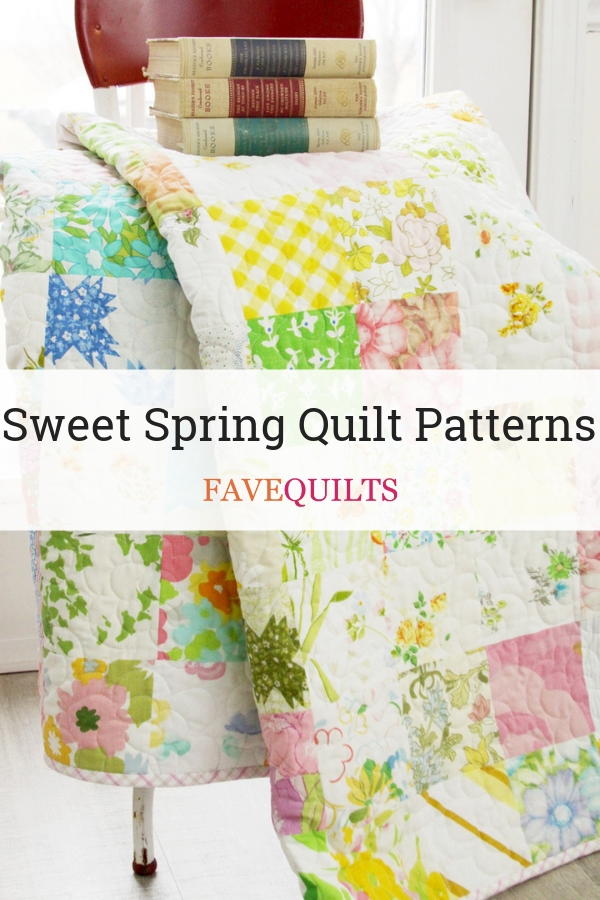42 Sweet Spring Quilt Patterns | FaveQuilts.com