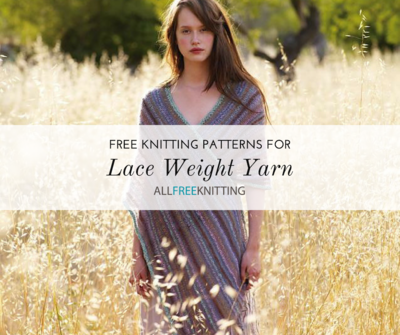 24 Free Lace Weight Yarn Knitting Patterns