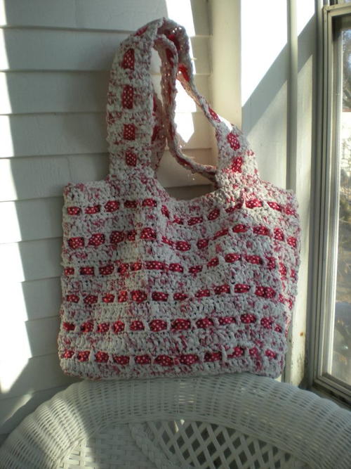 The Cutest Plarn GroceryBeach Bag